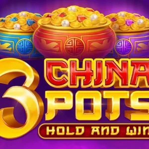 3 China Pots