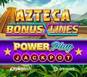 Azteca Bonus Lines PowerPlay Jackpot