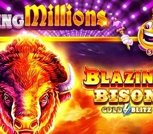 Blazing Bison Gold Blitz King Millions