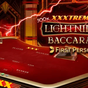 First Person XXXtreme Lightning Baccarat