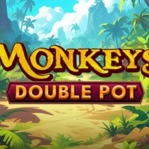 Monkeys Double Pot